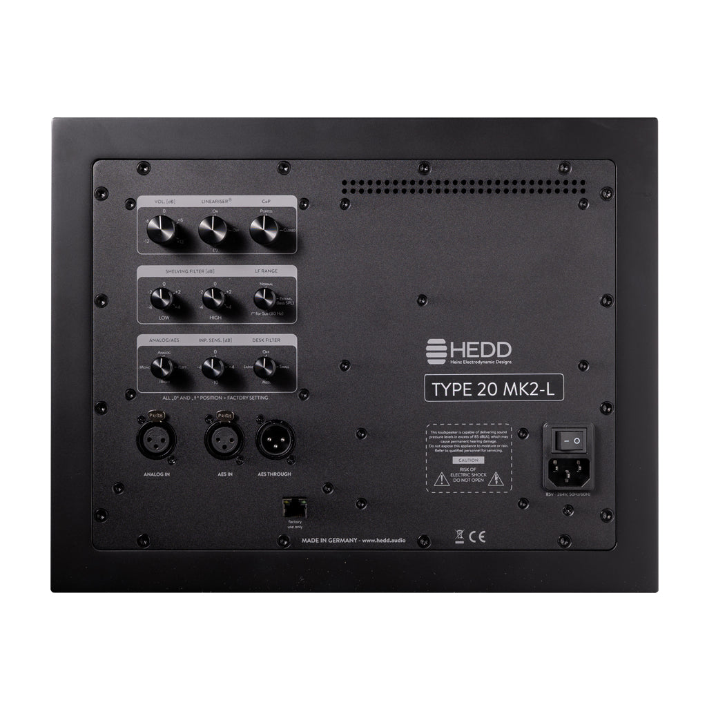 TYPE 20 MK2 | 3-Way Studio Monitor – HEDD Audio