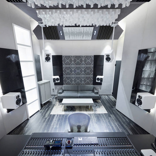 HEDD Audio atmos setup at Glab studio