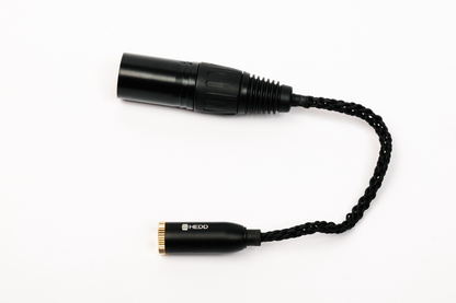 HEDDphone TWO balanced adapter on a white background.