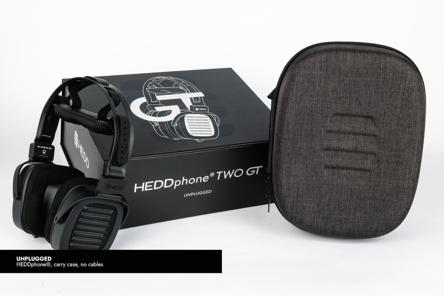 HEDDphone TWO GT unplugged on a white background