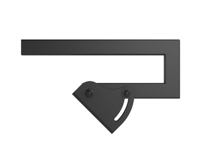 C bracket for isoacoustics v120 mount for HEDD monitors