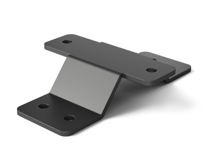 IsoAcoustics black mounting adapter for TYPE 07 monitors with multiple holes for attachment
