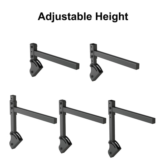 Guide for L bracket for isoacoustics v120 mount for HEDD monitors