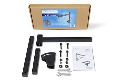 Parts for L bracket for isoacoustics v120 mount for HEDD monitors