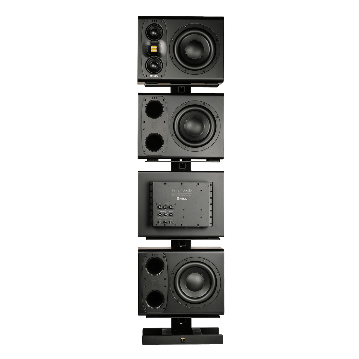 TYPE 40 System in Cardioid setup with one Main monitor and three XTD modules. 
