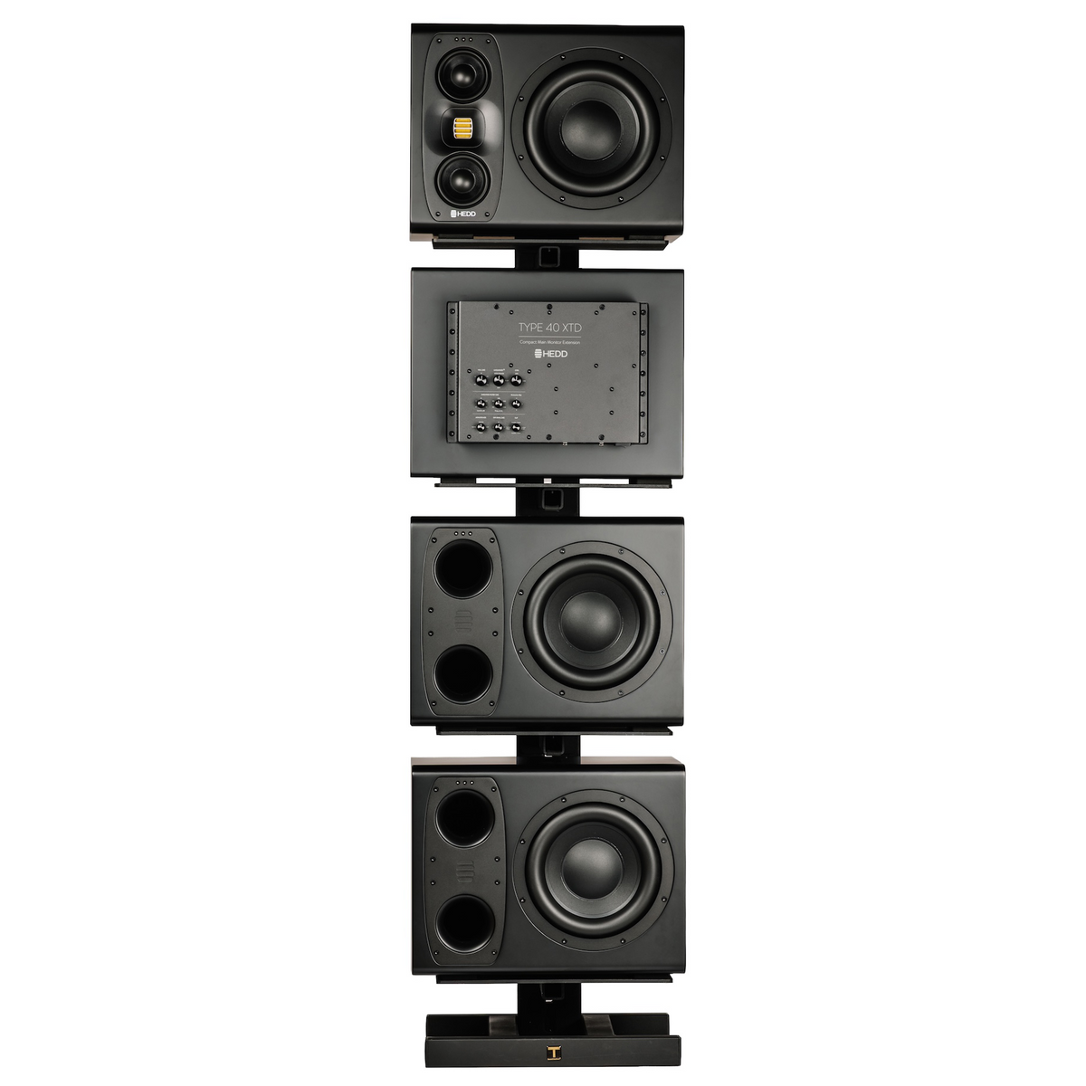 TYPE 40 System with three XTD modules in ported cardoid mode