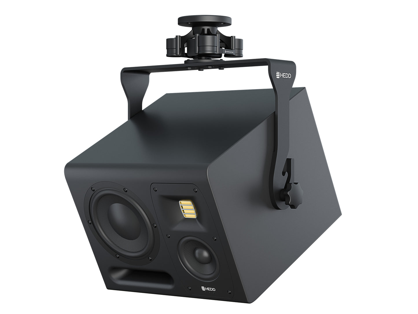 TYPE 20 monitor with a ceiling mount on white background