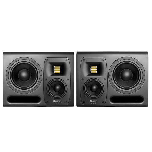 HEDD TYPE 20 monitor featuring a two-way speaker system with a large front-facing woofer and a smaller tweeter on top.