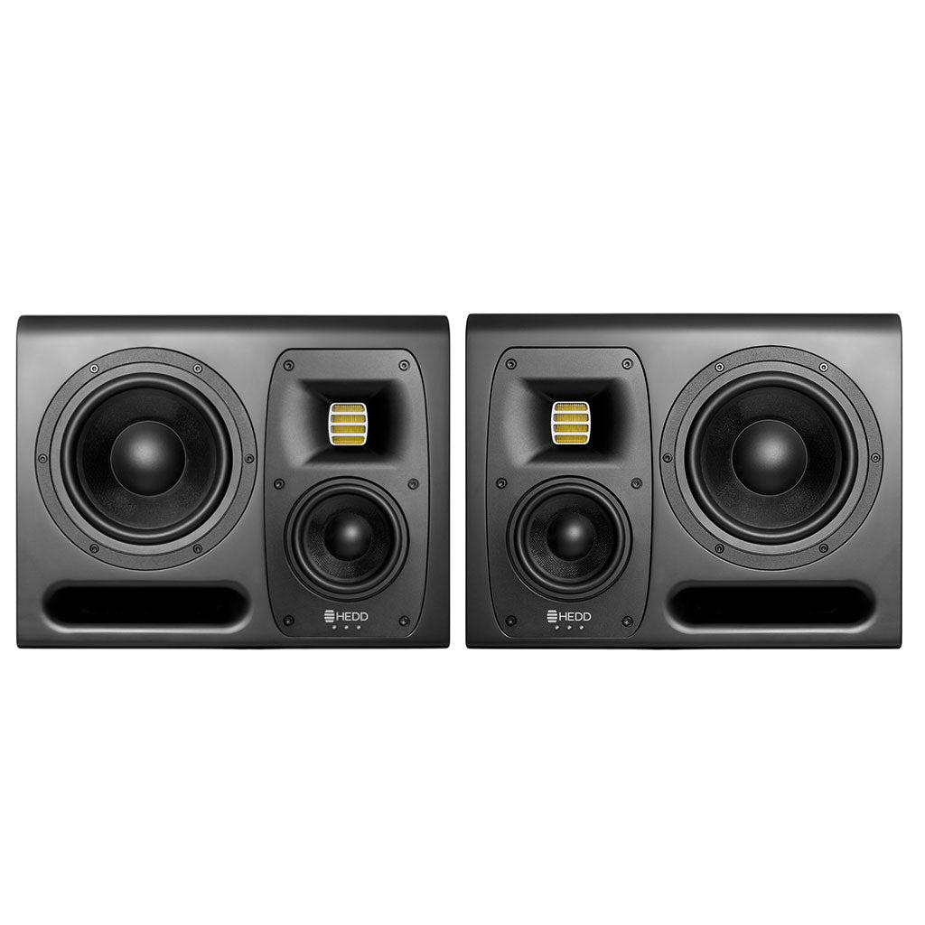 HEDD モニタースピーカー 8インチ TYPE20 MK2 brack ペア HEDD Type 20 MK2 3-way Powered Studio Monitor - Right Side, Black